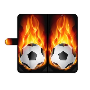 Knižný obal pre Samsung Galaxy A21S - Futbalová lopta