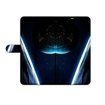 Knižný obal pre Samsung Galaxy M11 - Dark Universe