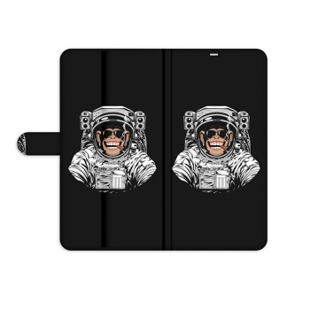 Puzdro typu kniha pre mobilný telefón Huawei Mate 30 - Cosmonaut monkey