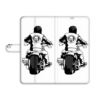 Puzdro typu kniha pre Huawei Y6 (2015) - Biker