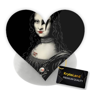 Prémiový biely popsocket srdce so vzorom