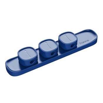 Baseus Peas Magnetická spona na kábel - modrá