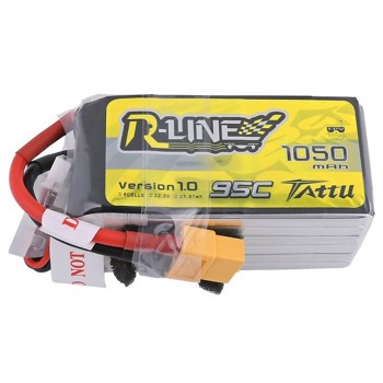 Tattu R-Line batéria 1050mAh 22,2V 95C 6S1P XT60