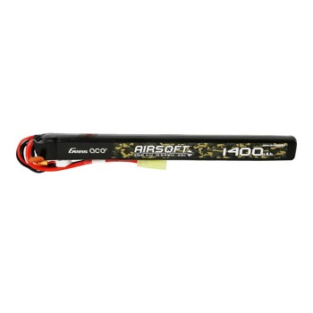 Gens ace 25C 1400mAh 3S1P 11.1V Airsoft Gun Lipo batéria s mini Tamiya konektorom